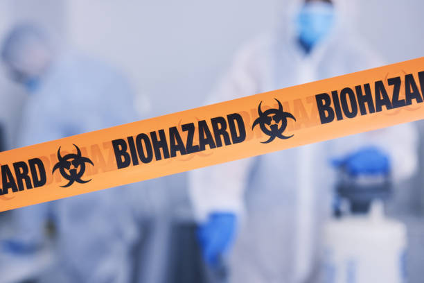 Professional Infectious Disease Decontamination technician working in Glenwood, NJ
